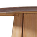 48" Round Solid Wood Pedestal Dining Table - Luxio