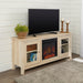 58" Traditional Electric Fireplace TV Stand - Luxio