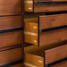 6-Drawer Solid Wood Modern Dresser - Luxio