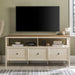 60" Distressed 3-Drawer TV Console - Luxio