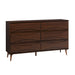 Atticus Solid Wood Mid-Century Modern Dresser - Luxio