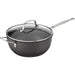 Cuisinart Chef's Classic Nonstick Hard-Anodized 4-Quart Chef's Pan with Helper Handle and Glass Cover - Luxio