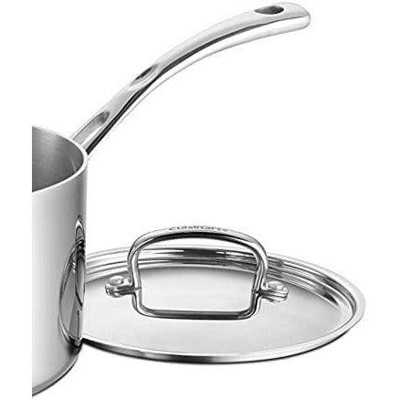 Cuisinart FCT19-18 French Classic Tri-Ply Stainless 2-Quart Saucepot with Cover