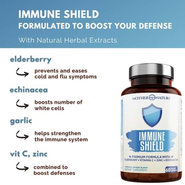 Immune Support Elderberry Capsules - Luxio