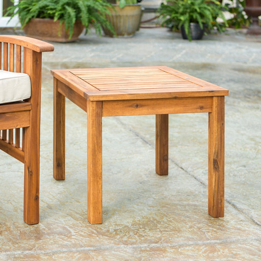 Midland 20" Simple Outdoor Side Table - Luxio