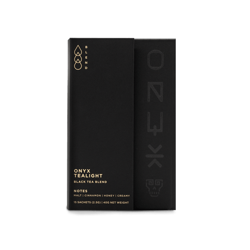 Onyx Tealight: Black Tea Blend, Sachets, Onyx Coffee Lab - Luxio