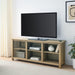 58" Slatted Side Wood Console - Luxio