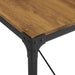 Angle Iron 44" Trestle Style Dining Bench - Luxio