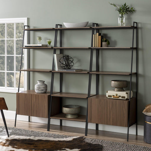 Arlo 3-Piece Storage Bookshelf Set - Luxio