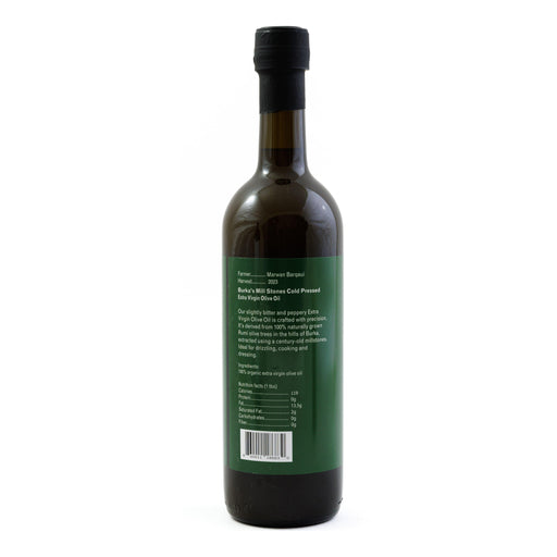 Burka's Millstone Extracted Olive Oil - Spicy, Peppery and Powerful [Harvest Year: 2023] - Luxio