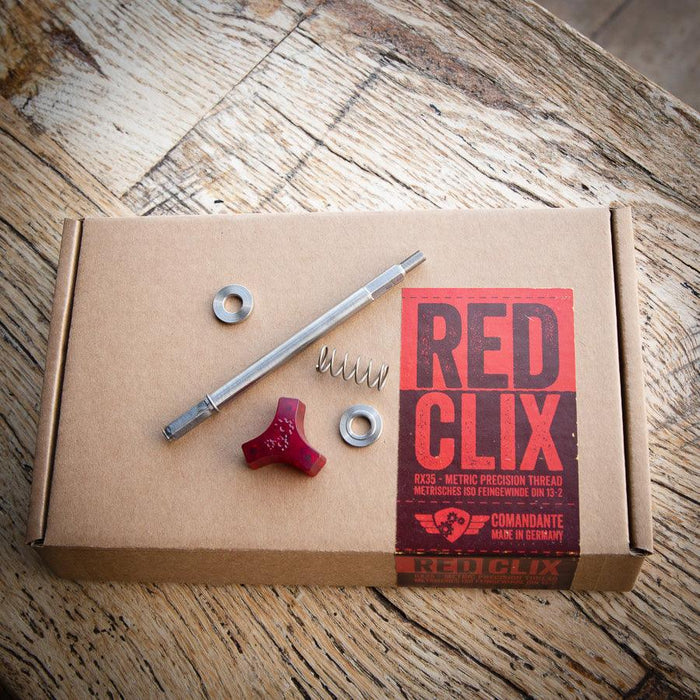Comandante Red Clix, RX35 - Metric Precision Thread - Luxio