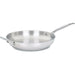 Cuisinart 722-30H Chef's Classic Stainless 12-Inch Open Skillet with Helper Handle,Stainless Steel