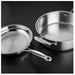 Cuisinart 77-10 Chef's Classic Stainless 10-Piece Cookware Set,Silver - Luxio