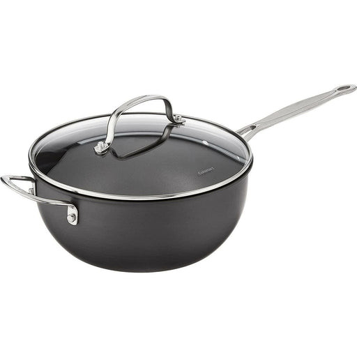 Cuisinart 4193-20 Contour Stainless 3-Quart Saucepan with Glass Cover —  Luxio