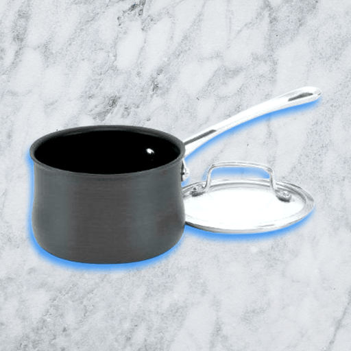  Cuisinart Chef's Classic Nonstick Hard-Anodized 1.5-Quart  Saucepan with Lid, Black: Cuisinart Pot: Home & Kitchen