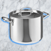 Cuisinart FCT66-22 French Classic Tri-Ply Stainless 6-Quart Stockpot with Cover - Luxio