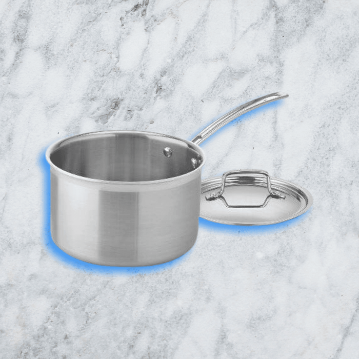 Stainless Steel 2 Quart Saucepan with cover