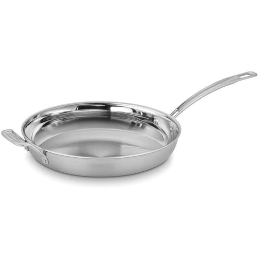 Cuisinart MultiClad Pro Stainless 12-Inch Skillet with Helper