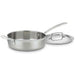 Cuisinart MultiClad Pro Stainless 3-1/2-Quart Saute with Helper and Cover - Luxio