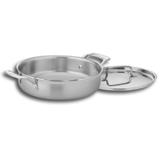 Cuisinart MultiClad Pro Stainless 3-Quart Casserole with Cover - Luxio