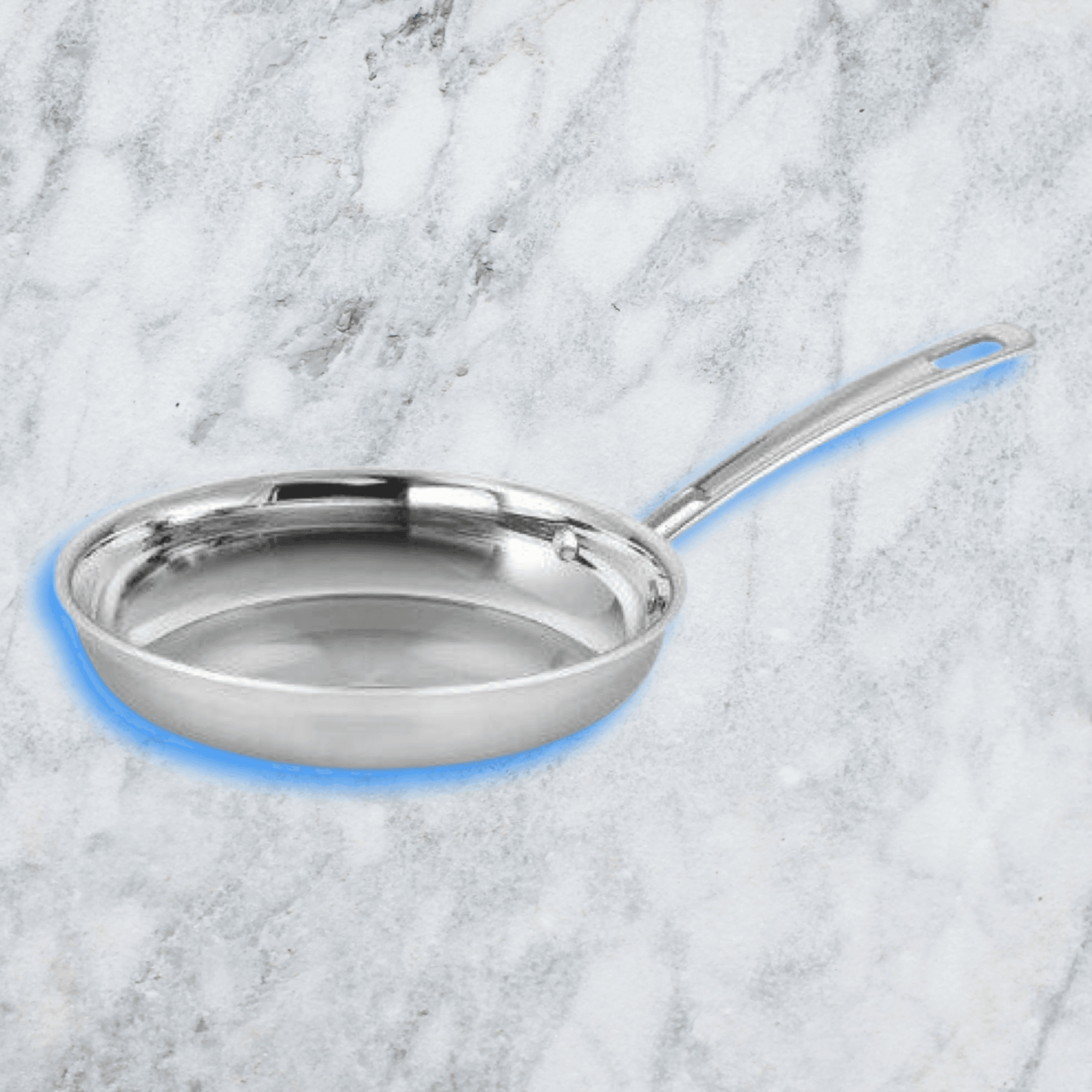 Stainless Steel Pro 8 Inch Open Frypan
