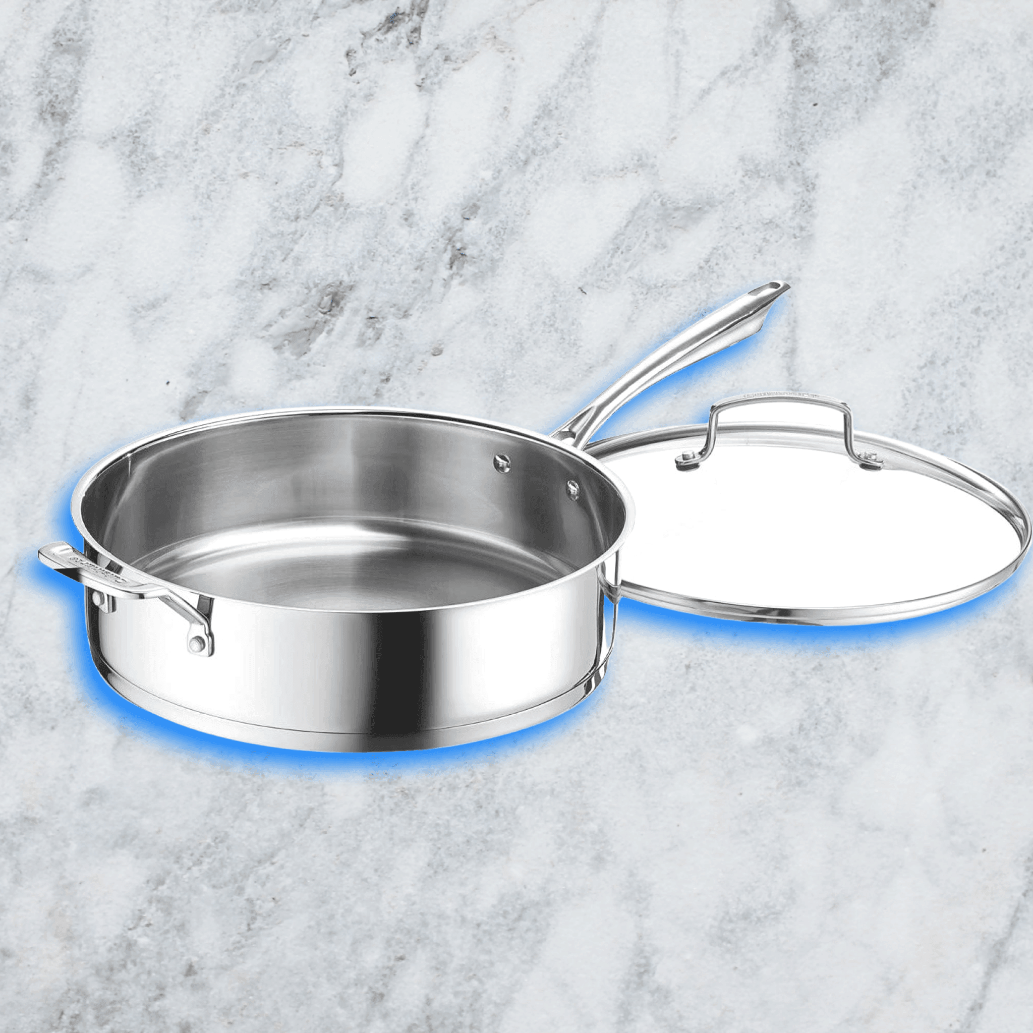 Cuisinart Professional Stainless Saute with Cover, 6-Quart — Luxio