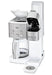 Cuisinart SS-15W Maker Coffee Center 12-Cup Coffeemaker and Single-Serve Brewer, White Stainless Steel - Luxio