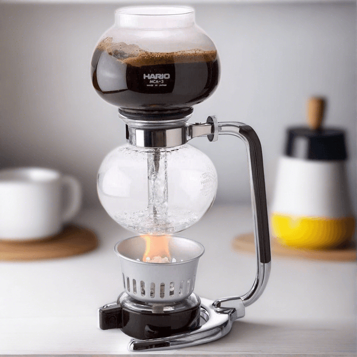 Hario 3-Cup Coffee Siphon (Moca) - Luxio