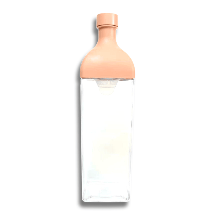 Hario Ka-Ku Cold Brew Tea Bottle, 1200ml, Smoky Pink - Luxio