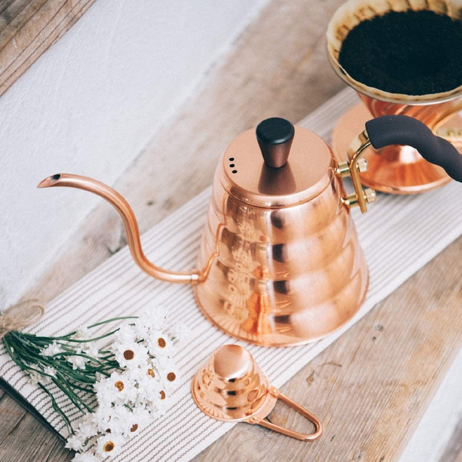 Hario V60 Buono Copper Drip Kettle