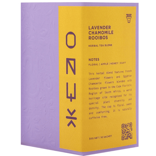 LAVENDER CHAMOMILE ROOIBOS | HERBAL BLEND, 10 and 100 Sachets - Luxio