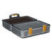 NOMAD Grill & Smoker 28-pound portable aluminum, orange, Luxio