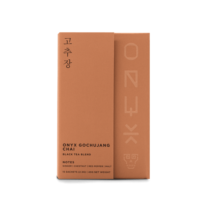 Onyx Gochujang Chai Tea Sachets, Onyx Coffee Lab - Luxio