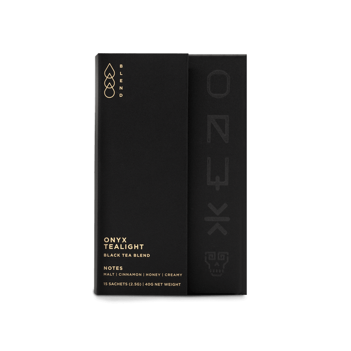 Onyx Tealight: Black Tea Blend, Sachets, Onyx Coffee Lab - Luxio