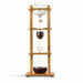 YAMA 6-8 CUP COLD DRIP TOWER BAMBOO STRAIGHT FRAME (32OZ) - Luxio